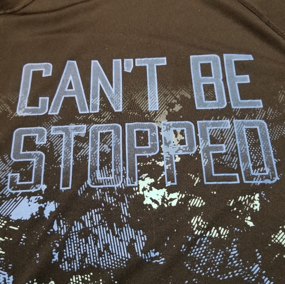 CHAMPION BOYS ATHLETIC "CANT BE STOPPED" T-SHIRT - Picture 4 of 6